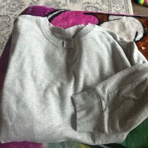 Gray Crewneck Sweatshirt